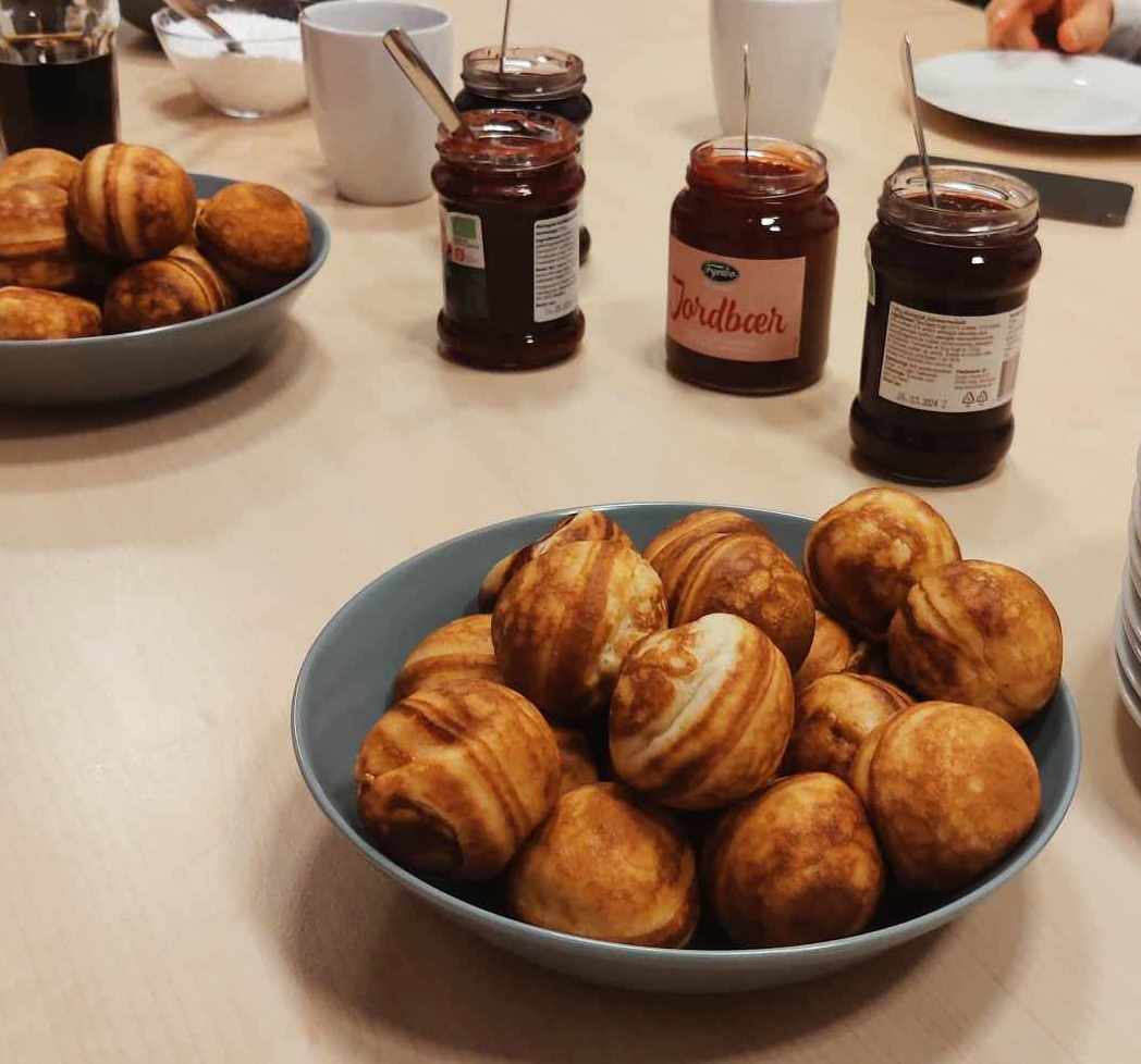 Æbleskiver og julehygge